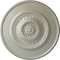 Ekena Millwork Floral Ceiling Medallion, Hand-Painted Flash Copper, 23 1/2"OD x 2 3/4"P CM23FLFCS - alternate 1